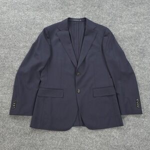 Suitsupply Blazer Mens 40 Blue Traveller Vitale Wool Havana Slim Coat Italy